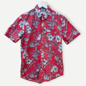 Gap standard fit short sleeve poplin‎ xs